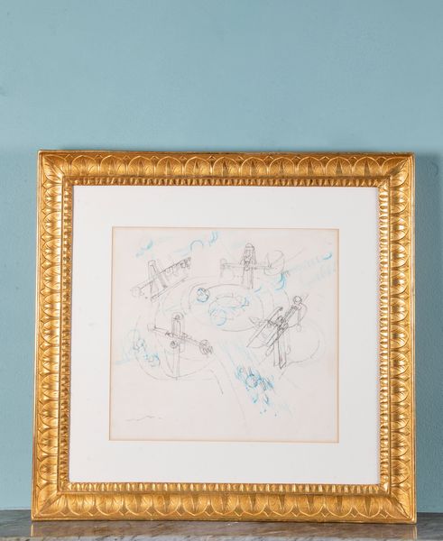 Roberto Sebastian Antonio Matta : Senza titolo  - Asta ECLECTICA, the home of designer Nicol� Castellini Baldissera - Associazione Nazionale - Case d'Asta italiane