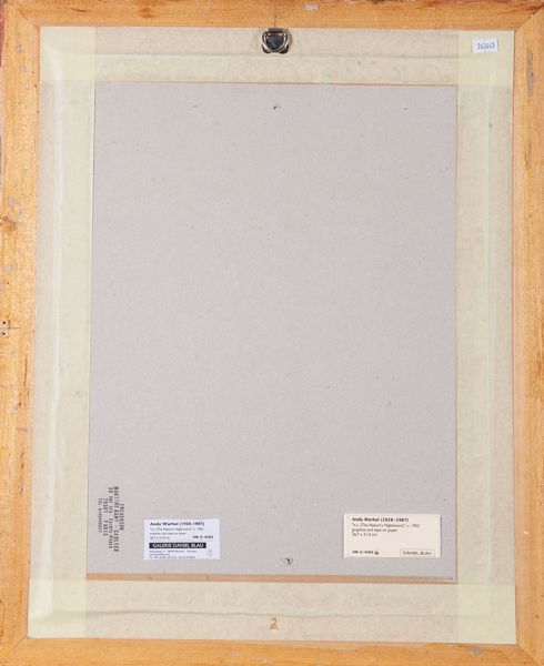 Andy Warhol : Male putting a needle in arm  - Asta ECLECTICA, the home of designer Nicol� Castellini Baldissera - Associazione Nazionale - Case d'Asta italiane