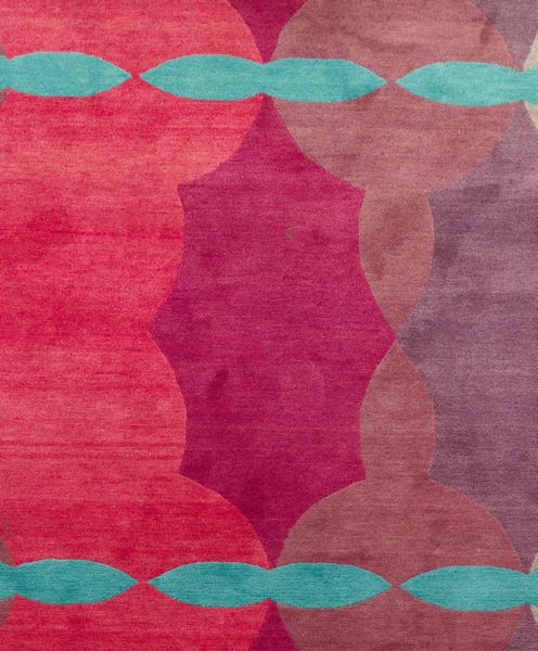 Tappeto Stella, disegno di Federica Tondato per Fedora design  - Asta ECLECTICA, the home of designer Nicol Castellini Baldissera - Associazione Nazionale - Case d'Asta italiane