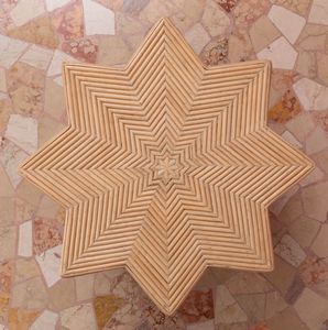 Nicolò Castellini Baldissera : Tavolino in forma di stella  - Asta ECLECTICA, the home of designer Nicol Castellini Baldissera - Associazione Nazionale - Case d'Asta italiane