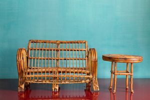 Quattro modelli in midollino. XIX-XX secolo  - Asta ECLECTICA, the home of designer Nicol Castellini Baldissera - Associazione Nazionale - Case d'Asta italiane