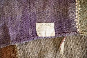 Tessuto Mongolia o Tibet, inizio XX secolo  - Asta ECLECTICA, the home of designer Nicol Castellini Baldissera - Associazione Nazionale - Case d'Asta italiane