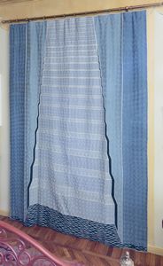 Tessuto Staircase, disegno di Federica Tondato per Fedora design  - Asta ECLECTICA, the home of designer Nicol Castellini Baldissera - Associazione Nazionale - Case d'Asta italiane