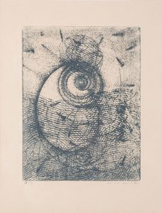 Max Ernst : Hommage  Rimbaud, 1961<BR>Printemps de ciel, 1963<BR>Lumire infranchissable pouttiture, 1964<BR><BR>  - Asta ECLECTICA, the home of designer Nicol Castellini Baldissera - Associazione Nazionale - Case d'Asta italiane