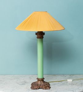 Lampada da tavolo. XX secolo  - Asta ECLECTICA, the home of designer Nicol Castellini Baldissera - Associazione Nazionale - Case d'Asta italiane