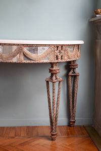 Coppia di consolles. XX secolo  - Asta ECLECTICA, the home of designer Nicol Castellini Baldissera - Associazione Nazionale - Case d'Asta italiane