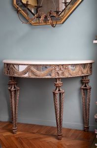 Coppia di consolles. XX secolo  - Asta ECLECTICA, the home of designer Nicol Castellini Baldissera - Associazione Nazionale - Case d'Asta italiane