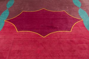 Tappeto Star, disegno di Federica Tondato per Fedora design  - Asta ECLECTICA, the home of designer Nicol Castellini Baldissera - Associazione Nazionale - Case d'Asta italiane