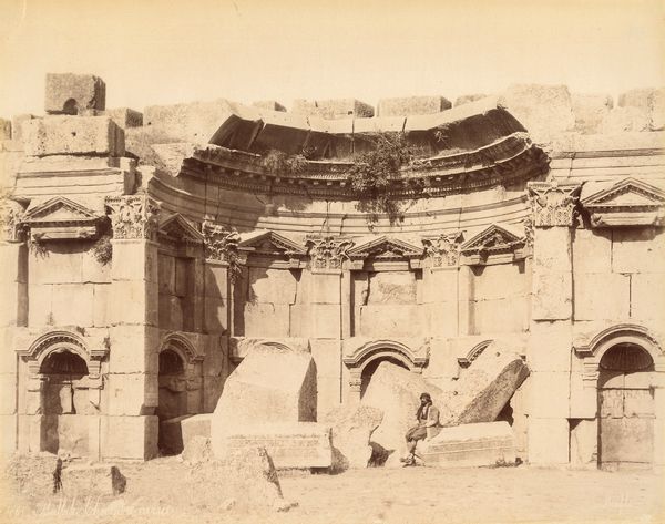 ,Félix Bonfils : Balbek, Chambre carre  - Asta Fotografia: Under 1K - Associazione Nazionale - Case d'Asta italiane