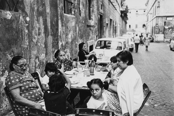 ,Fausto Giaccone : Trastevere, Roma  - Asta Fotografia: Under 1K - Associazione Nazionale - Case d'Asta italiane