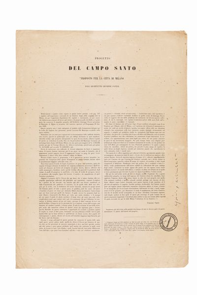 ,MAURIZIO GALIMBERTI : Di un Cimitero Monumentale Ready Made  - Asta Fotografia: Under 1K - Associazione Nazionale - Case d'Asta italiane