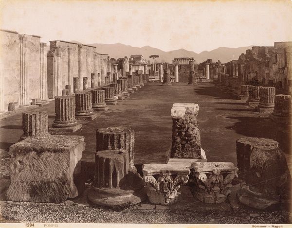 ,Giorgio Sommer : Pompei  - Asta Fotografia: Under 1K - Associazione Nazionale - Case d'Asta italiane