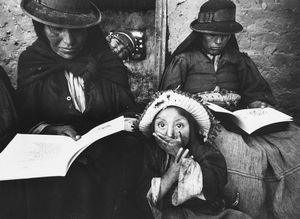 ,Ken Heyman - Adult-education class for women who cannot read, Puno, Peru