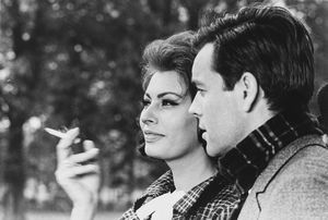 ,Tazio Secchiaroli - Sofia Loren e Robert Wagner