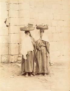 ,Félix Bonfils - Femmes de Siloe Palestine