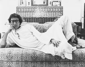 ,Pierre Boulat - Yves Saint Laurent dans sa proprit de Marrakech au Maroc