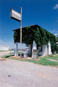 ,Franco Fontana - Route 66, Hydro, Oklahoma