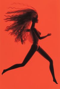 ,Saverio Lombardo - Barbie che corre in rosso, dalla serie Nulla  vero. Tutto  permesso