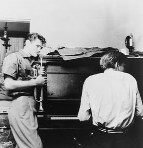 ,William Claxton - Chet Baker, Jam Session, Pasadena