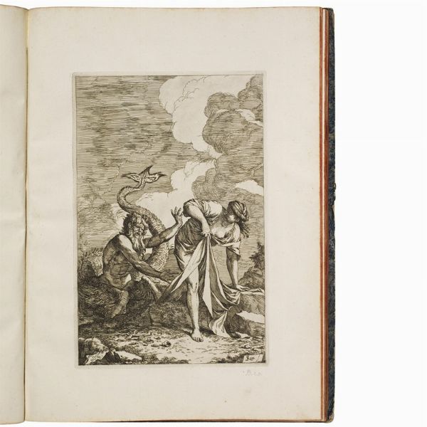 (Illustrati 700)   ROSA, Salvator (1615-1673) - ANTONINI, Carlo (1740-1821). [  Serie di LXXXV disegni in varie grandezze composti dal celebre pittore Salvator Rosa pubblicati ed incisi da Carlo Antonini.   In Roma: nella Stamperia dei Casaletti, 1780.]  - Asta Libri, manoscritti e autografi - Associazione Nazionale - Case d'Asta italiane