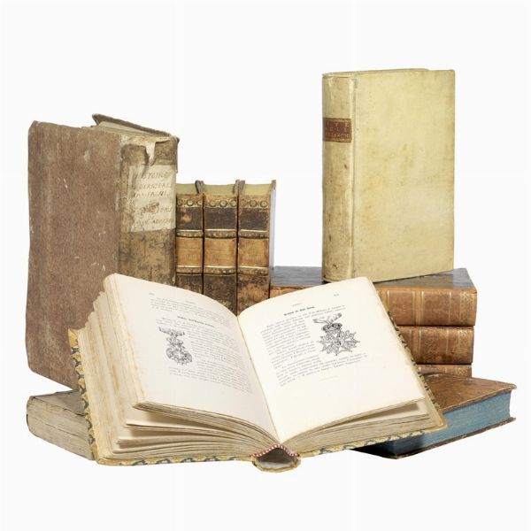 Lotto comprendente le seguenti 7 opere dal Settecento al Novecento, non collazionate:  - Asta Libri, manoscritti e autografi - Associazione Nazionale - Case d'Asta italiane