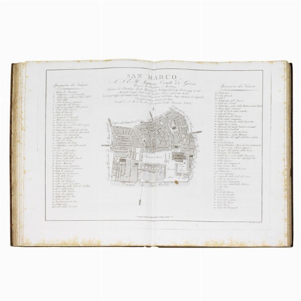 (Venezia - Illustrati 800)   PAGANUZZI, Giovanni Battista.   Iconografia delle trenta parrocchie di Venezia.   1821.  - Asta Libri, manoscritti e autografi - Associazione Nazionale - Case d'Asta italiane