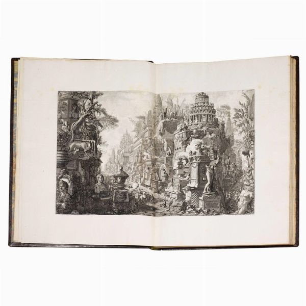 (Roma - Architettura - Illustrati 800)   PIRANESI, Giovanni Battista.   Le antichit&agrave; romane.   Parigi, da&rsquo; Torchi de&rsquo; Fratelli Firmin Didot Libraj, 1835.  - Asta Libri, manoscritti e autografi - Associazione Nazionale - Case d'Asta italiane