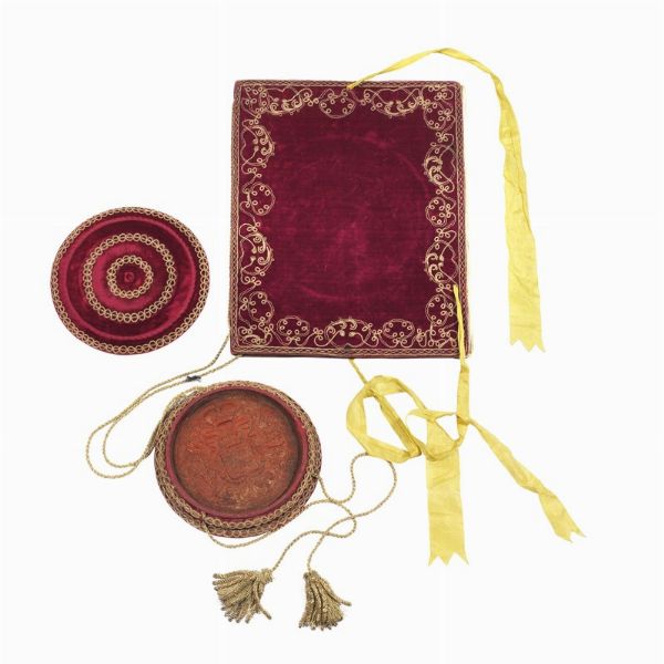 Patente di nobilt&agrave; del 1717: Carlo VI d&rsquo;Asburgo (1685-1740) concede il titolo di Marchese a Cardolo Maria Pianetti (1676-1743).  - Asta Libri, manoscritti e autografi - Associazione Nazionale - Case d'Asta italiane