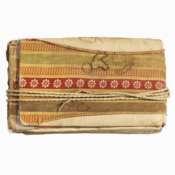 Manoscritto della Bhagavadgītā (o Bhagavad Gita) in sanscrito classico. India, probabilmente Kashmir, XIX secolo.  - Asta Libri, manoscritti e autografi - Associazione Nazionale - Case d'Asta italiane