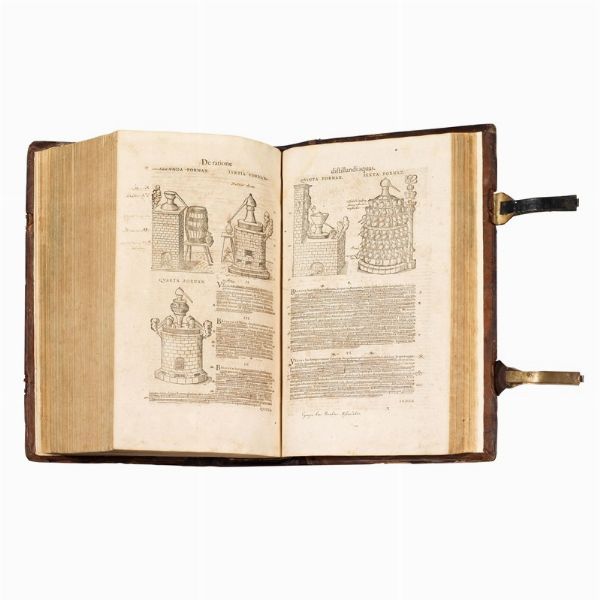(Botanica - Illustrati 500)   MATTIOLI, Pietro Andrea.   Opera qu&aelig; extant omnia  . [Francoforte], officina Nicolai Bass&aelig;i, 1598.  - Asta Libri, manoscritti e autografi - Associazione Nazionale - Case d'Asta italiane
