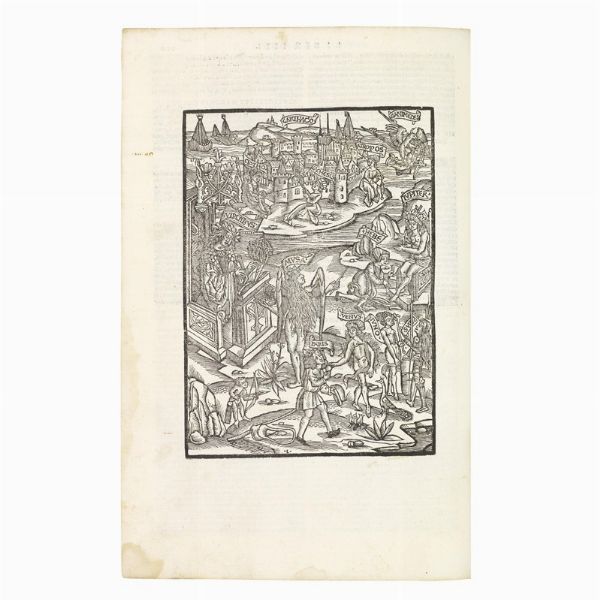 (Classici - Illustrati 500)   VERGILIUS.   Opera  . Venetijs, apud Iuntas, 1542.  - Asta Libri, manoscritti e autografi - Associazione Nazionale - Case d'Asta italiane
