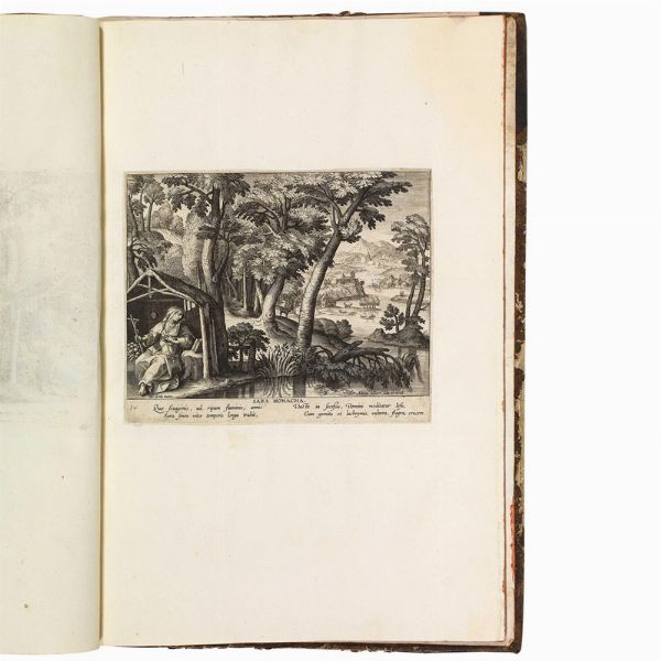 (Agiografia - Illustrati 600)   COLLAERT, Adriaen - DE VOS, Maarten.   Solitudo, sive vitae foeminarum anachoritarum.   [ca. 1600].  - Asta Libri, manoscritti e autografi - Associazione Nazionale - Case d'Asta italiane