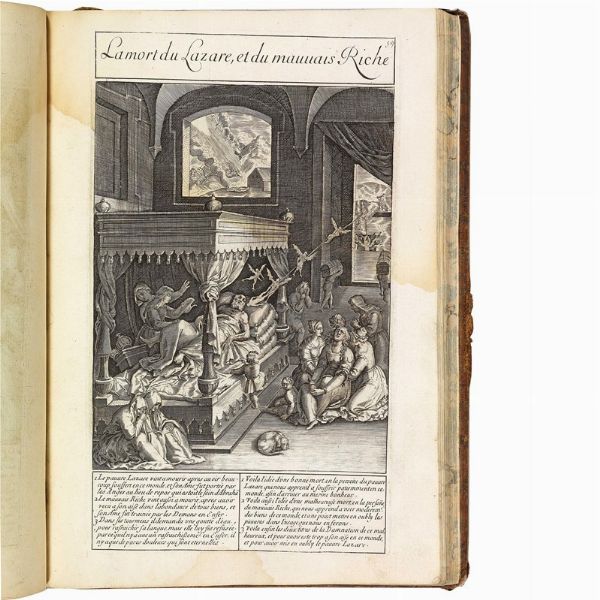 (Religiosi - Illustrati 600)   Histoire de la vie et passion de nostre sauveur Jesus Christ avec les figures et quelques r&eacute;flections sur les principaux myst&egrave;res.   A Paris, Chez Jean Baptiste Loison, [ca. 1663].  - Asta Libri, manoscritti e autografi - Associazione Nazionale - Case d'Asta italiane
