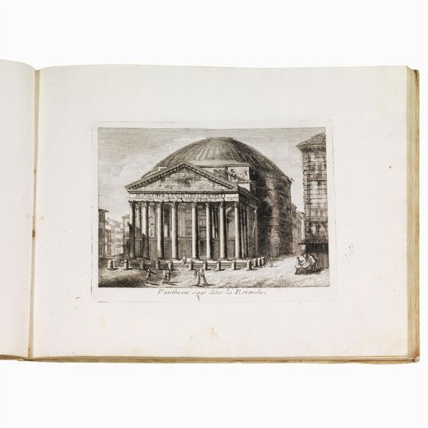 (Roma - Illustrati 700)   ALESSANDRI, Innocente  . Collezione di sessanta principali vedute della citt&agrave; di Roma antica e moderna.   Venezia, Innocente Alessandri, 1799.  - Asta Libri, manoscritti e autografi - Associazione Nazionale - Case d'Asta italiane