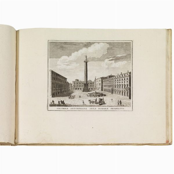 (Roma - Illustrati 700)   ALESSANDRI, Innocente  . Collezione di sessanta principali vedute della citt&agrave; di Roma antica e moderna.   Venezia, Innocente Alessandri, 1799.  - Asta Libri, manoscritti e autografi - Associazione Nazionale - Case d'Asta italiane