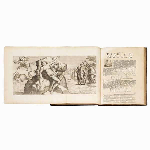 (Arte - Illustrati 700)   CARRACCI, Annibale.   Aedium Farnesiarum tabulæ.   Romæ, sumptibus Venantii Monaldini, 1753.  - Asta Libri, manoscritti e autografi - Associazione Nazionale - Case d'Asta italiane