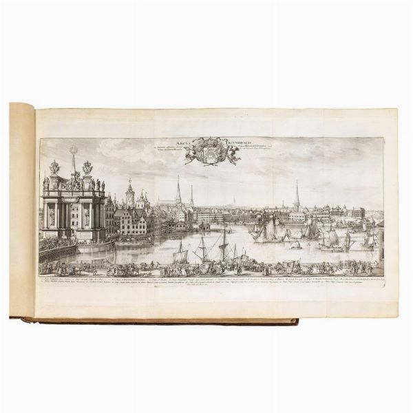 (Svezia - Architettura - Illustrati 700)   DAHLBERG, Erik.     Suecia antiqua et hodierna I-III  . [Stockholm, Jan Gros de Vries, ca. 1691] - 1728.  - Asta Libri, manoscritti e autografi - Associazione Nazionale - Case d'Asta italiane