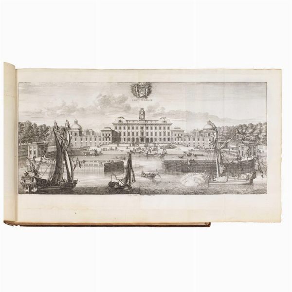(Svezia - Architettura - Illustrati 700)   DAHLBERG, Erik.     Suecia antiqua et hodierna I-III  . [Stockholm, Jan Gros de Vries, ca. 1691] - 1728.  - Asta Libri, manoscritti e autografi - Associazione Nazionale - Case d'Asta italiane