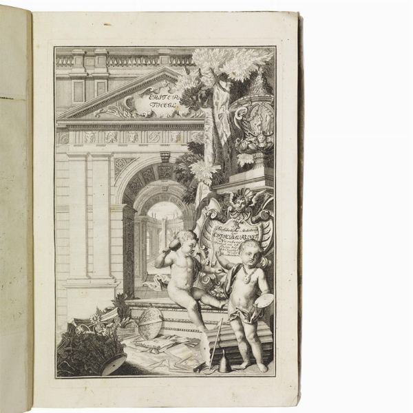 (Architettura - Germania - Illustrati 700)   DECKER, Paul.   Dess Fürstlichen Baumeisters oder Architecturae civilis Anderer Theil.   Augspurg, Johann Jacob Lotter [Jeremias Wolff], 1716.   [con]   Ausfuhrliche Anleitung zur Civil Baukunst.   Nuremberg, Joh. Christoph Weigel, n.d [1720].  - Asta Libri, manoscritti e autografi - Associazione Nazionale - Case d'Asta italiane