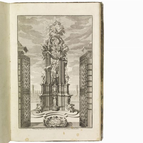 (Architettura - Germania - Illustrati 700)   DECKER, Paul.   Dess Fürstlichen Baumeisters oder Architecturae civilis Anderer Theil.   Augspurg, Johann Jacob Lotter [Jeremias Wolff], 1716.   [con]   Ausfuhrliche Anleitung zur Civil Baukunst.   Nuremberg, Joh. Christoph Weigel, n.d [1720].  - Asta Libri, manoscritti e autografi - Associazione Nazionale - Case d'Asta italiane