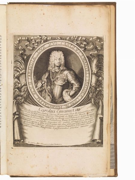 (Savoia - Illustrati 700)   FERRERO, Francesco Maria.   August&aelig; regi&aelig;que Sabaud&aelig; domus arbor gentilitia.   August&aelig; Taurinorum, ex Typographia Io. Baptist&aelig; Zappat&aelig;, 1702.  - Asta Libri, manoscritti e autografi - Associazione Nazionale - Case d'Asta italiane