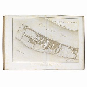 (Venezia - Illustrati 800)   PAGANUZZI, Giovanni Battista.   Iconografia delle trenta parrocchie di Venezia.   1821.  - Asta Libri, manoscritti e autografi - Associazione Nazionale - Case d'Asta italiane