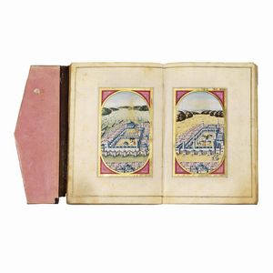 Libro di preghiera ottomano firmato da Mehmet Sadeq Bekazizadeh, datato 1201 (i.e. 1786-1787 d.C.)  - Asta Libri, manoscritti e autografi - Associazione Nazionale - Case d'Asta italiane