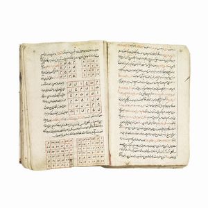 (Islam)   Manoscritto numerologico persiano. XIX secolo.  - Asta Libri, manoscritti e autografi - Associazione Nazionale - Case d'Asta italiane