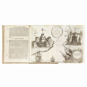 (Grecia - Illustrati 600)   (ALBRIZZI, Girolamo).   Esatta notitia del Peloponneso volgarmente penisola della Morea […] & acquisti fatti dalla serenissima republica di Venetia, dall&rsquo;anno 1684 sino al d&igrave; presente.   In Venetia, per Girolamo Albrizzi, 1687.  - Asta Libri, manoscritti e autografi - Associazione Nazionale - Case d'Asta italiane