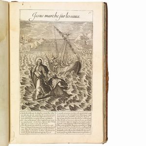 (Religiosi - Illustrati 600)   Histoire de la vie et passion de nostre sauveur Jesus Christ avec les figures et quelques r&eacute;flections sur les principaux myst&egrave;res.   A Paris, Chez Jean Baptiste Loison, [ca. 1663].  - Asta Libri, manoscritti e autografi - Associazione Nazionale - Case d'Asta italiane