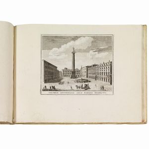 (Roma - Illustrati 700)   ALESSANDRI, Innocente  . Collezione di sessanta principali vedute della citt&agrave; di Roma antica e moderna.   Venezia, Innocente Alessandri, 1799.  - Asta Libri, manoscritti e autografi - Associazione Nazionale - Case d'Asta italiane