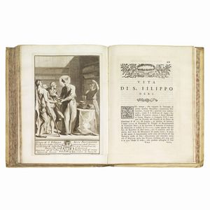 (Agiografia - Illustrati 700)   BROCCHI, Giuseppe Maria.   Vite de&rsquo; santi e beati fiorentini  . In Firenze, nella stamperia di Gaetano Albizzini, 1742.  - Asta Libri, manoscritti e autografi - Associazione Nazionale - Case d'Asta italiane