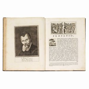 (Arte - Illustrati 700)   CARRACCI, Annibale.   Aedium Farnesiarum tabulæ.   Romæ, sumptibus Venantii Monaldini, 1753.  - Asta Libri, manoscritti e autografi - Associazione Nazionale - Case d'Asta italiane