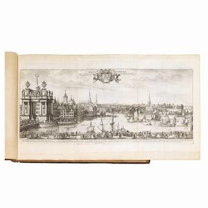 (Svezia - Architettura - Illustrati 700)   DAHLBERG, Erik.     Suecia antiqua et hodierna I-III  . [Stockholm, Jan Gros de Vries, ca. 1691] - 1728.  - Asta Libri, manoscritti e autografi - Associazione Nazionale - Case d'Asta italiane